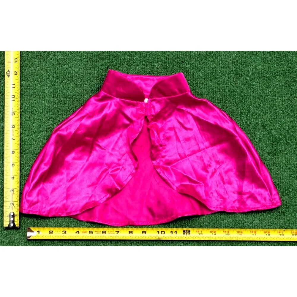 Disney Princess Anna Frozen 3Pc Top/Skirt/Cape Kids 5T Costume Outfit Set GUC